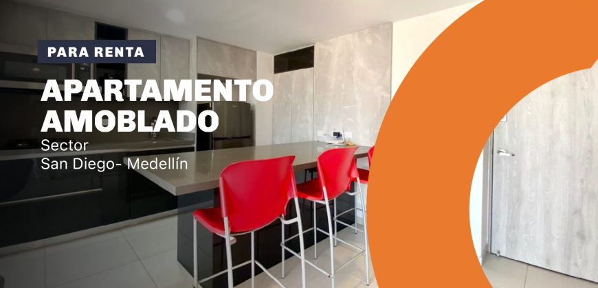 Apartamento en la ciudad de Medellín sector de San Diego