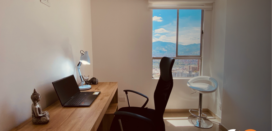 Apartamento ubicado en el sector de Loma del Indio en el Poblado para la renta